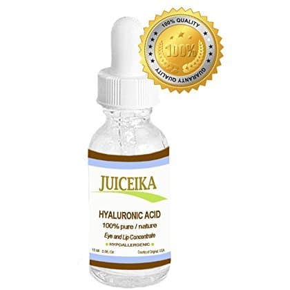 Hyaluronic Acid -100% Pure. Eye and Lip Concentrate. Extreme Hydration and Anti-Aging. 0.5oz-15 ml