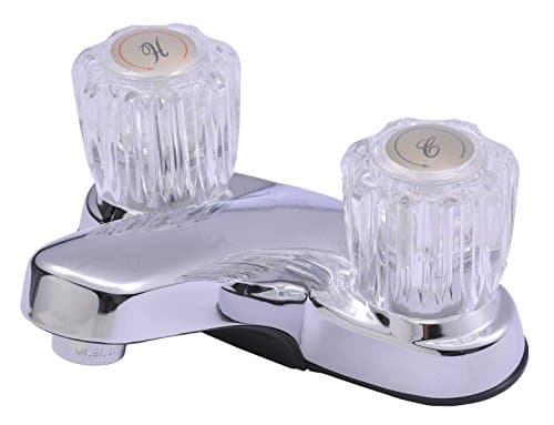 Ultra Faucets UF44100 Classic Collection Two-Handle Centerset Bathroom Sink Faucet, Chrome