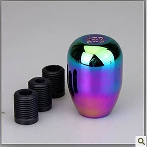 Car supplies titanium color shift knob (with a shift pattern)