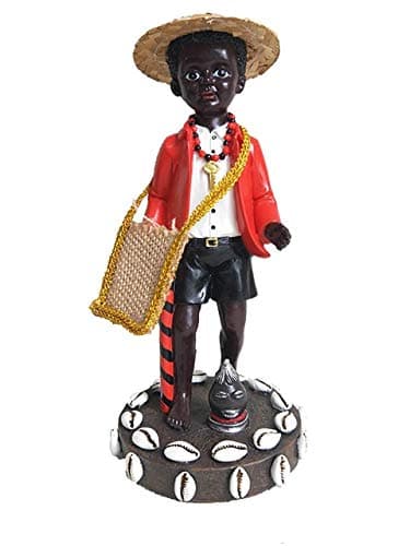adep 10" Statue Baby Elegua Figurine Santeria Yoruba Orisha African God