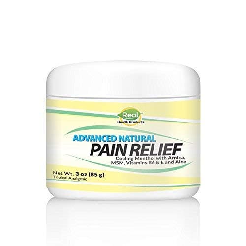 Natural Pain Relief Cream with Arnica. Fast Acting and Soothing Relief for Muscle Aches, Joint Pain, Pain in Feet, Hands and Legs. 3oz