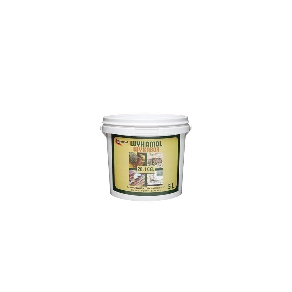 WYKABOR 20.1 Gel Boron Timber Treatment Woodworm Dry Rot 5 Litre (DELIVERY to Mainland UK ONLY)