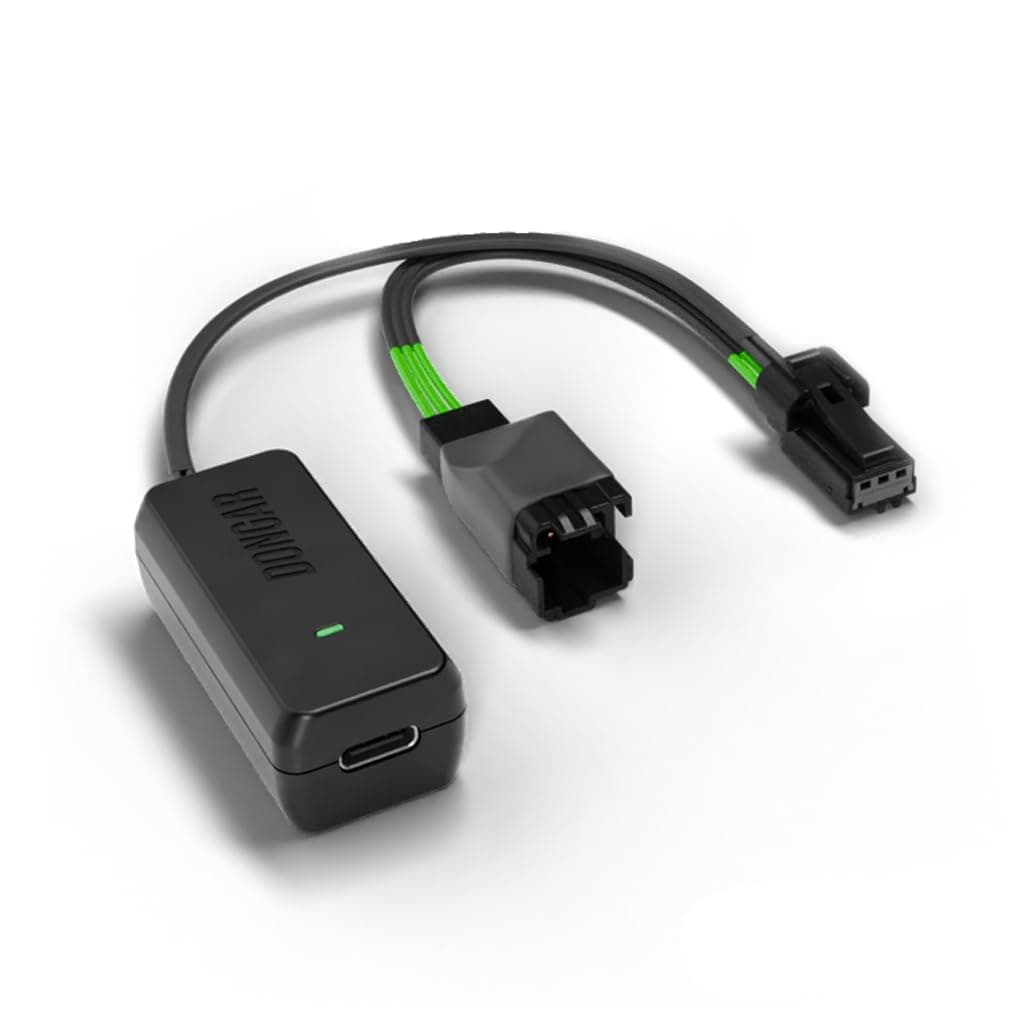 Dongar Dashcam Power Adapter (3-pin Type B) for Select Ford Vehicles. Compatible with 2019+ Ford Ranger, and More. Built-in USB Power Source, Connects to Rearview Mirror, Easy to Install