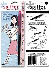 Spiffer City Style Spiffer Manicure Pens with Nail File, Cuticle Pusher, Nail Cleaner and Writing Pen NV1357