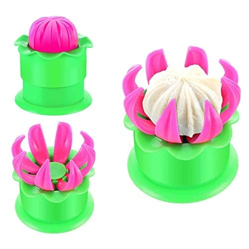 Ramus Momos Maker, Momo Maker Mould Shapes Plastic (Dumpling Maker)