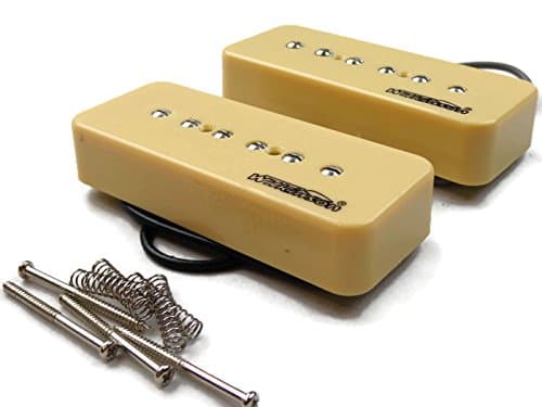 Wilkinson Cream P90 Set Neck Bridge Guitar Pickups Set Soapbar Us Seller