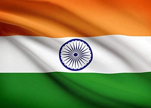 INDIGOCREATIVES Indian Flag Large Size for Homes/Offices/School/Cricket (Multicolour)