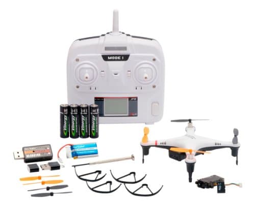 Nine Eagles GALAXY VISITOR2 camera SD card with RTF Kit White (2.4GHz 4ch Multi-Copter) (japan import) Toy