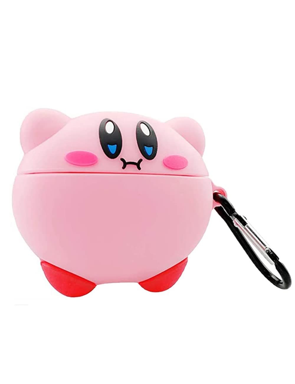 Cartoon Case Compatible with New Apple AirPods (3rd Generation) Case Cover Silicone Shockproof Slim Ultra Thin Cute Protective Case Anti-Fall Headphone Case for New Apple AirPods (Pink Monster)