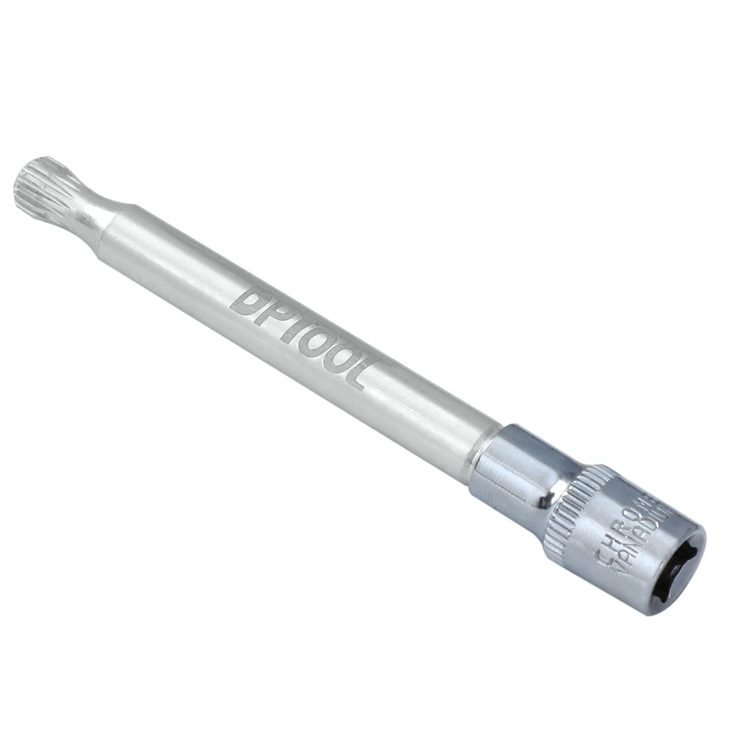 DPTOOL Dual Clutch Transmission Clutch Motor Electromechanical Unit Unlock Tool Actuator Reset Tool Compatible with Ford DSG 6 Speed DPS6 6DCT250 Clutch 6mm 14 Spline Socket with 1/4" Drive