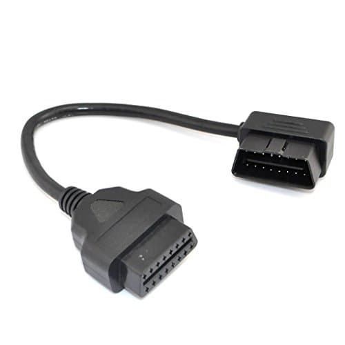 1FT 30CM OBD2 16Pin Male to Female Extension Cable Diagnostic Cord