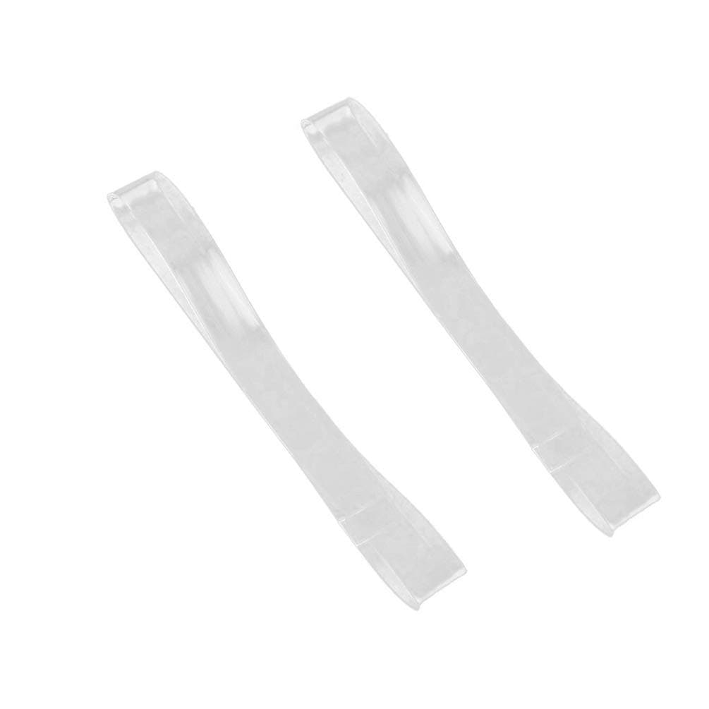 1 Pair Women'S Invisible Shoe Straps for Loose High Heels, Transparent Pu Straps for Stability and Comfort