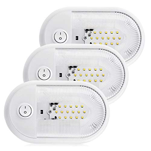 3 Packs RV Ceiling Dome Light