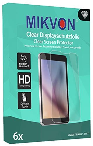 Mikvon 6X Clear Screen Protector for Garmin Montana 610 - Retail Package with Accessories