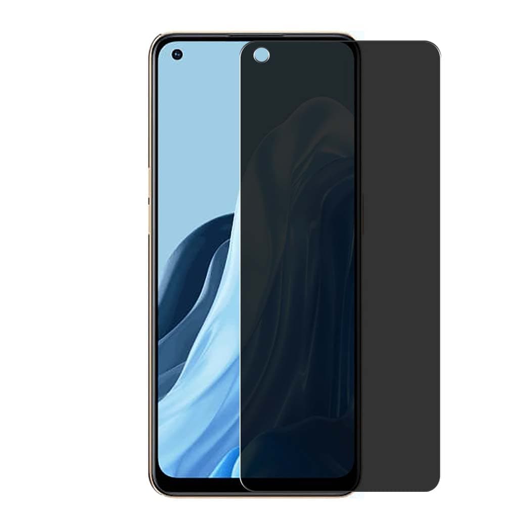 Privacy Screen Protector, compatible with OPPO Reno7 Reno 7 4G Anti Spy Film TPU Guard （ Not Tempered Glass Protectors ）, Black