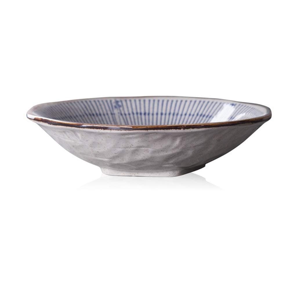 PZf-Z YyuX-qff 8-inch Cereal Bowl, Japanese Style Ramen Bowl Soup Bowl Vegetable Mixing Bowl Household And Commercial Tableware mixing bowls (Size : 8Inch)