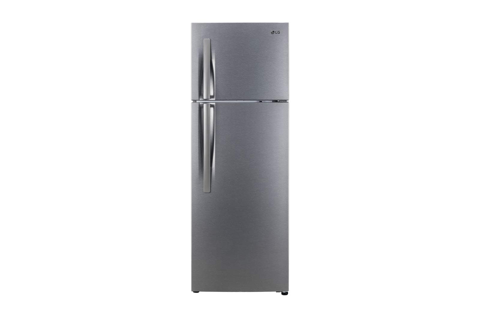 LG 308 L 2 Star Inverter Frost-Free Double-Door Refrigerator (GL-C322KDSY, Dazzle Steel)