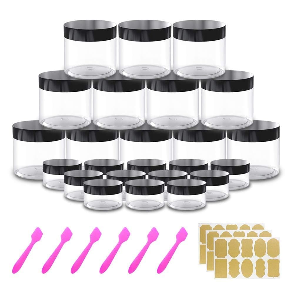 4oz Plastic Jars with Lids