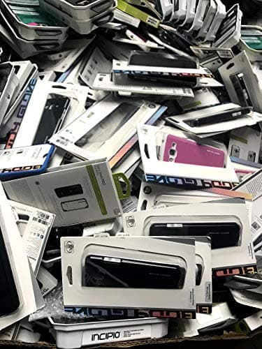 Wireless Central - Wholesale Lot of 100 Bulk Older Models Cell Phone Cases & Screen Protectors - Various Types/Models