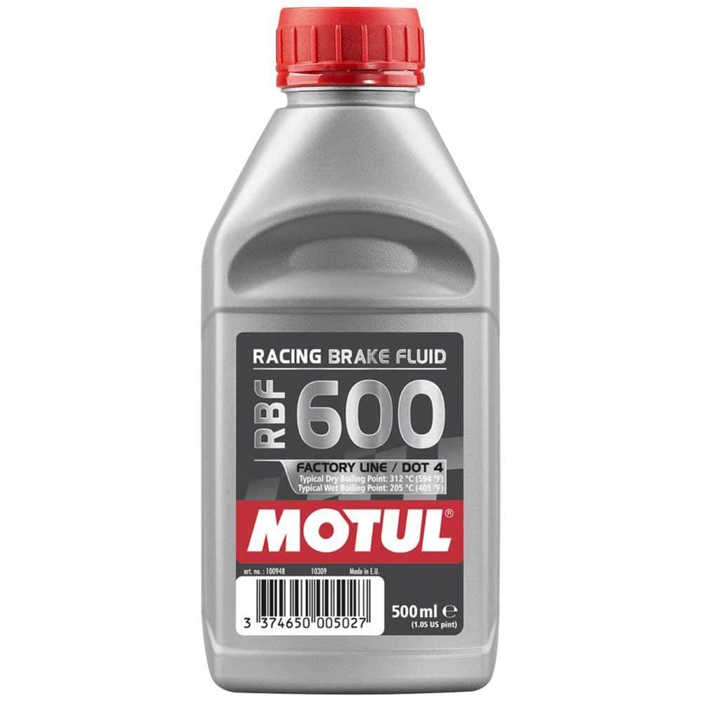 Motul Liquide DE Frein/Embrayage HYDRAULIQUE Haute Performance RBF 600 Factory Line 100948 500 ml Noir
