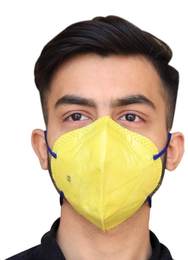 Saanvi reusable anti pollution dust mask for pollution men bikers women kids with level filtration technology activated carbon filter with easy exhalation valve for allergy sinus asthma respirator