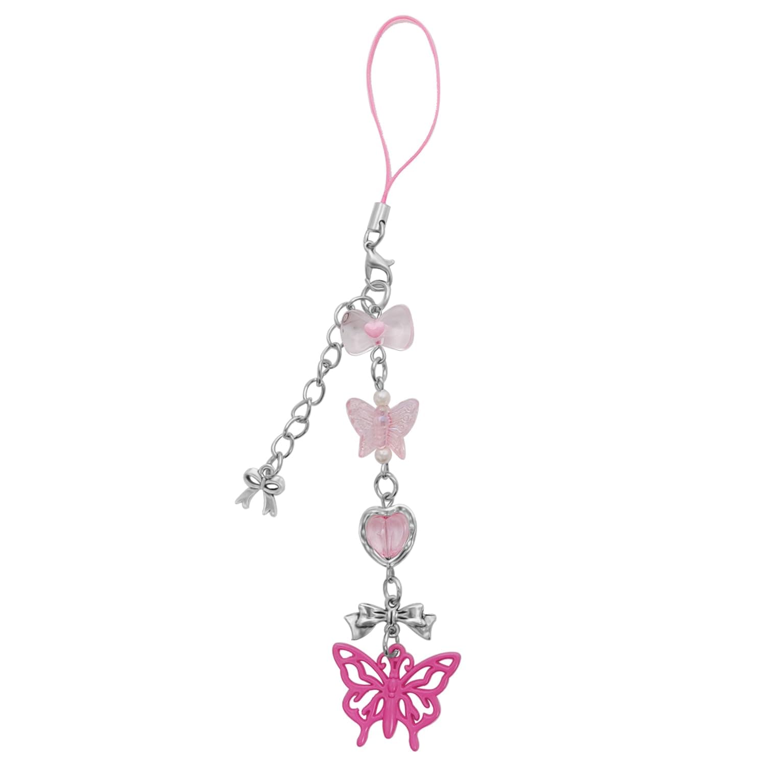 AGEN KGEN Cute Y2K Phone Charm Aesthetic Phone Charms Accessories Cute Phone Lanyard String for Bag Purse Backpack Airpods Pendants Decor