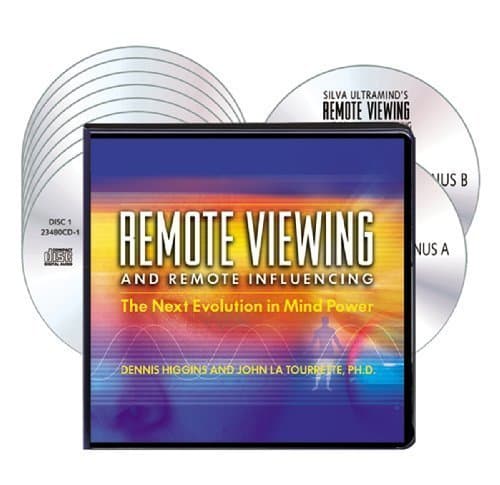 Silva Ultramind’s Remote Viewing and Remote Influencing (8 Compact Discs/2 Bonus Discs/PDF Workbook) Audio CD – January 16, 2003