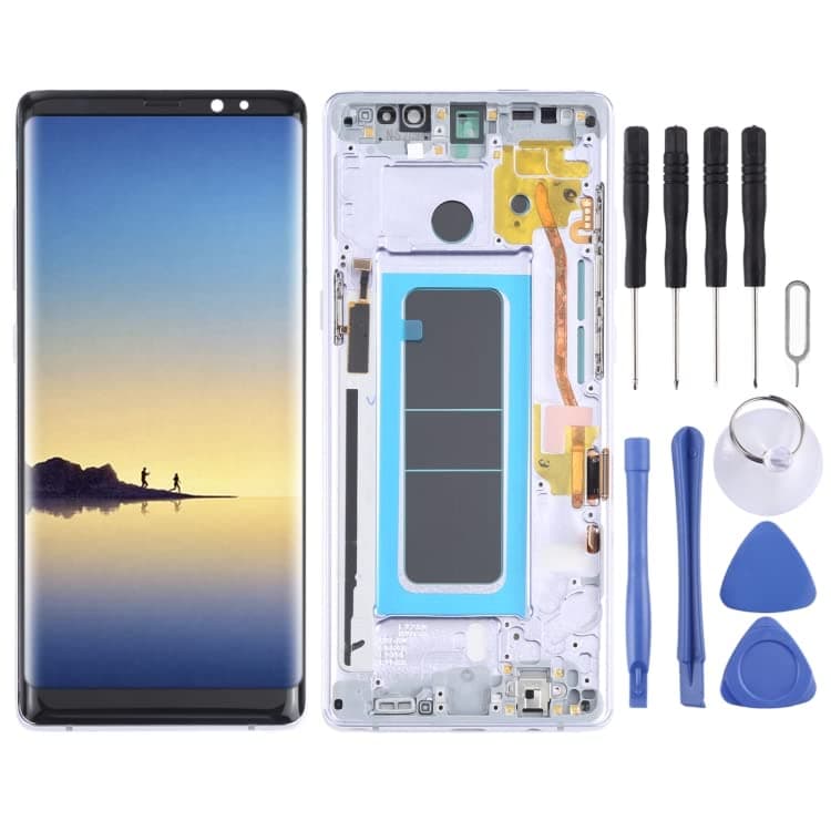 OLED LCD Screen for galaxy Note 8 SM-N950 Digitizer Full Assembly with Frame