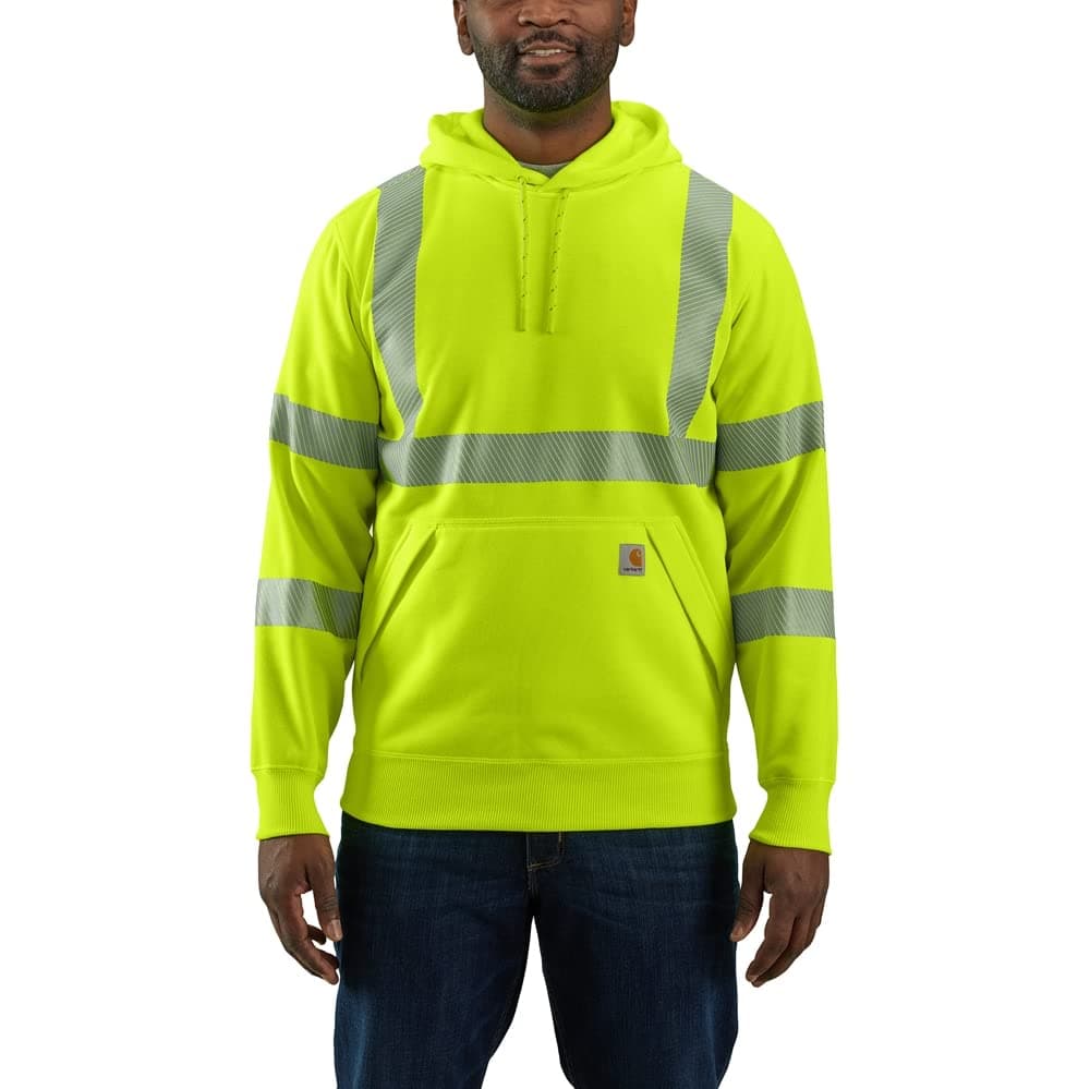 CarharttMen's High Visibility Loose Fit Midweight Hooded Class 3 Hoodie