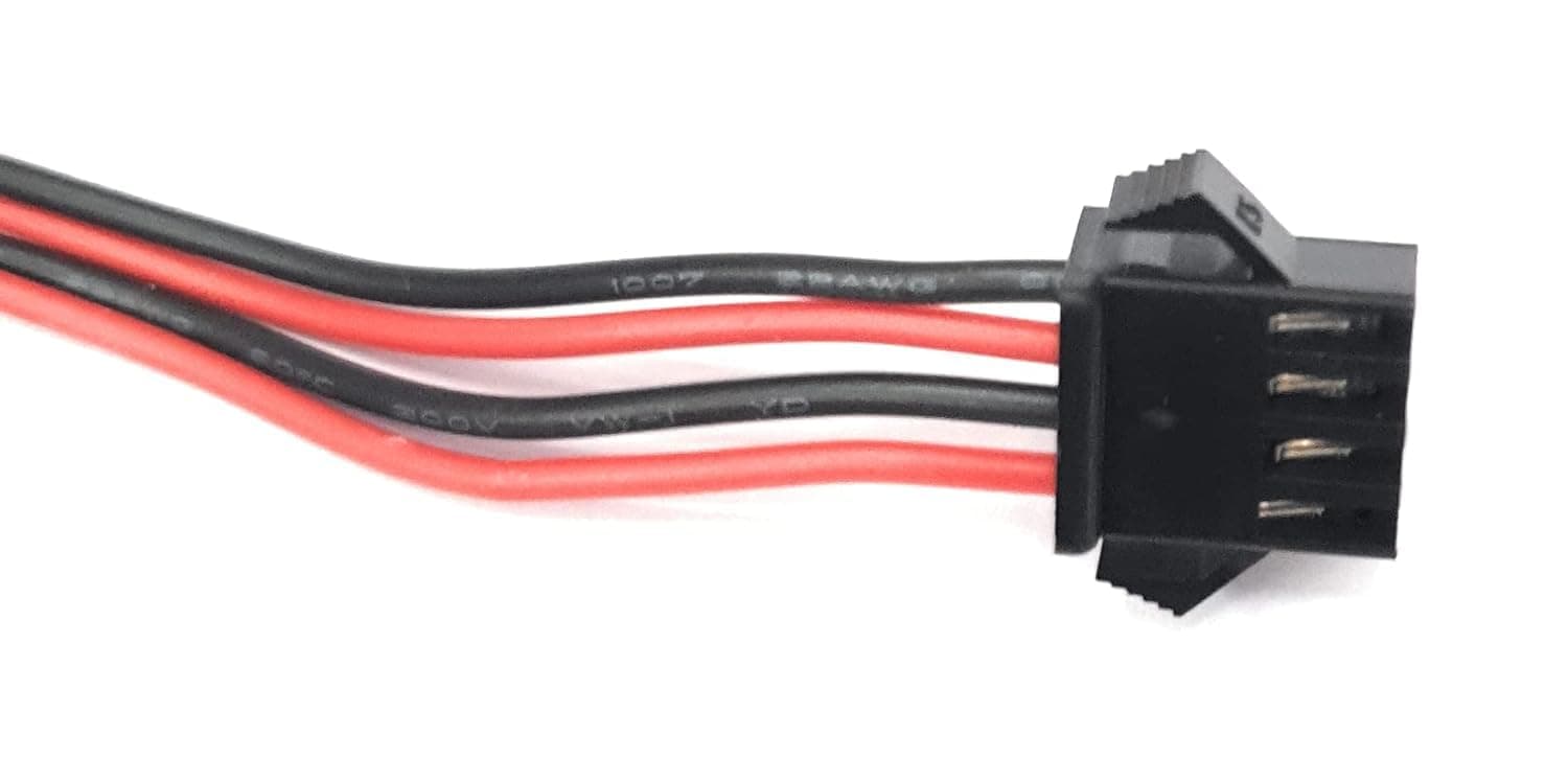 KP Lipo Battery SM-4P Plug, MN45 WPL D12 RC Car Boat Gun, Speed ​​Boat 14500 2s 7.4v Lipo Battery Charger Parts Toys, 7.4v 2S 1000mAh