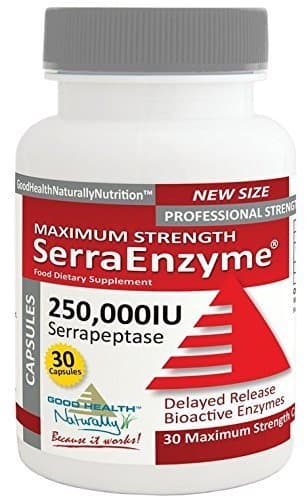 SerraEnzyme 250,000iu - 30caps by SerraEnzyme