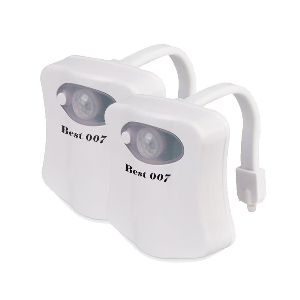 Toilet Light Motion Activated Toilet Night Light LED Bowl Nightlight for Bath Room (Pack of 2)
