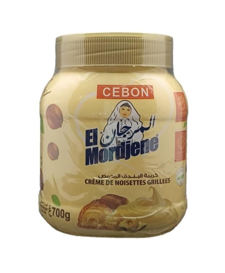 Cebon El Mordjene Spread with Roasted Hazelnut Pieces, 700g