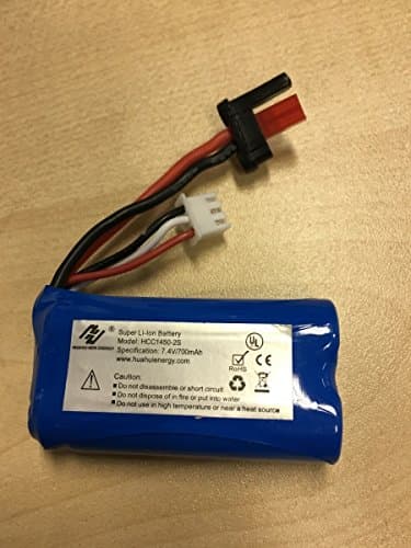 Li-Ion battery 700mAh, FT007 speedboat, helicopter Beluga, Syma X6-X9