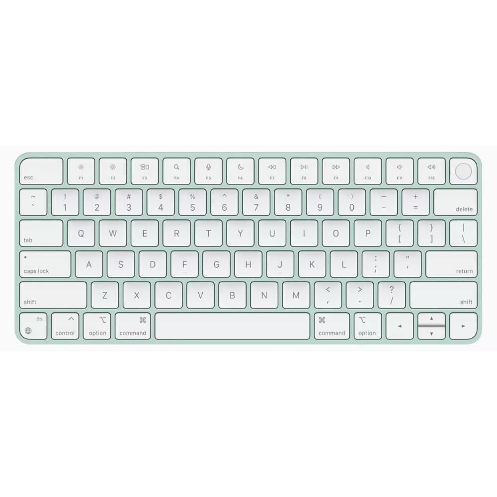Apple Magic Keyboard with Touch ID for Mac Models with Apple Silicon (QWERTY English) Green (Renewed)
