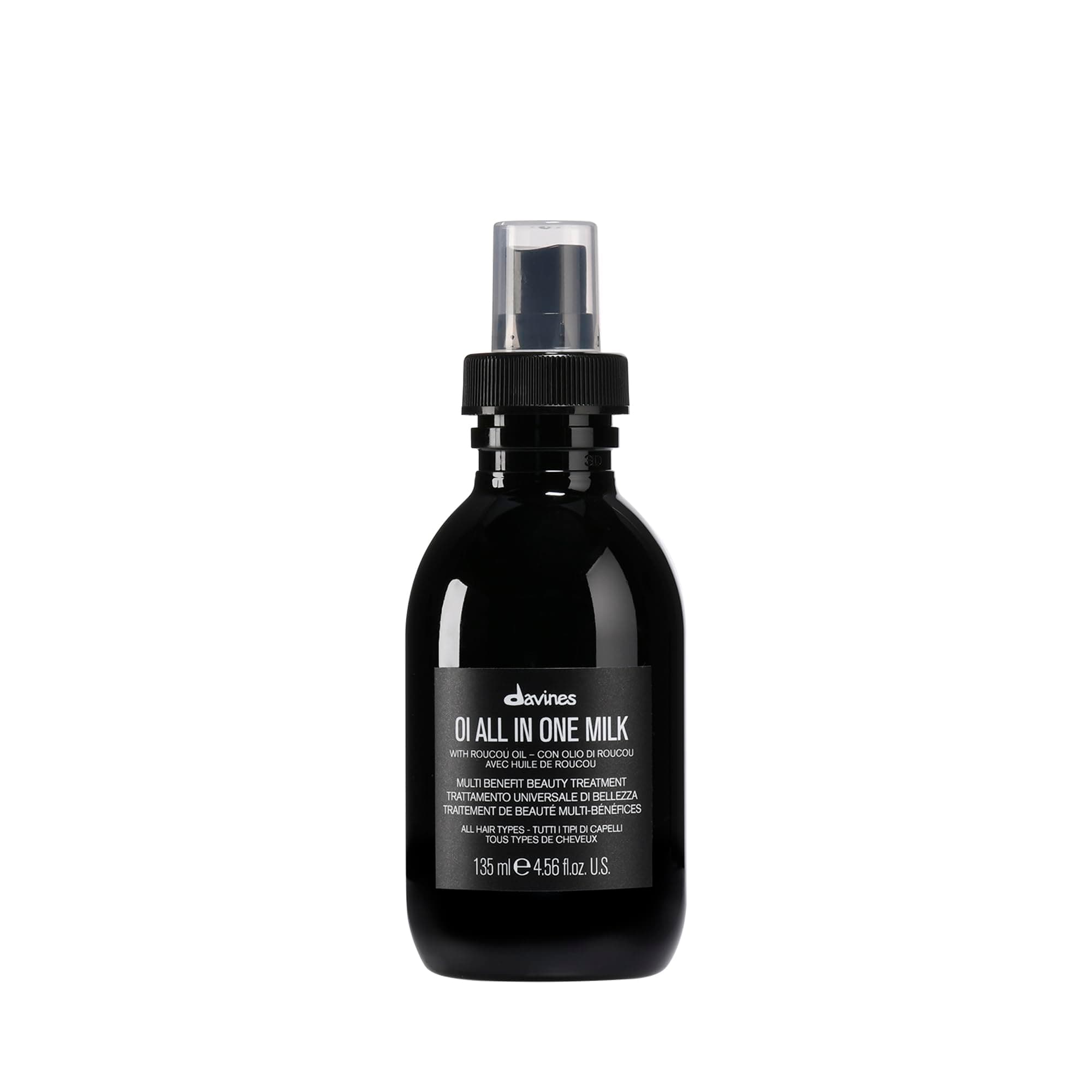Davines OI All in One Milk | Hair Leave-in Conditioner Spray | Powerful Hair Detangler + Hydrating Leave-In Treatment | Smoothes Frizzy Hair