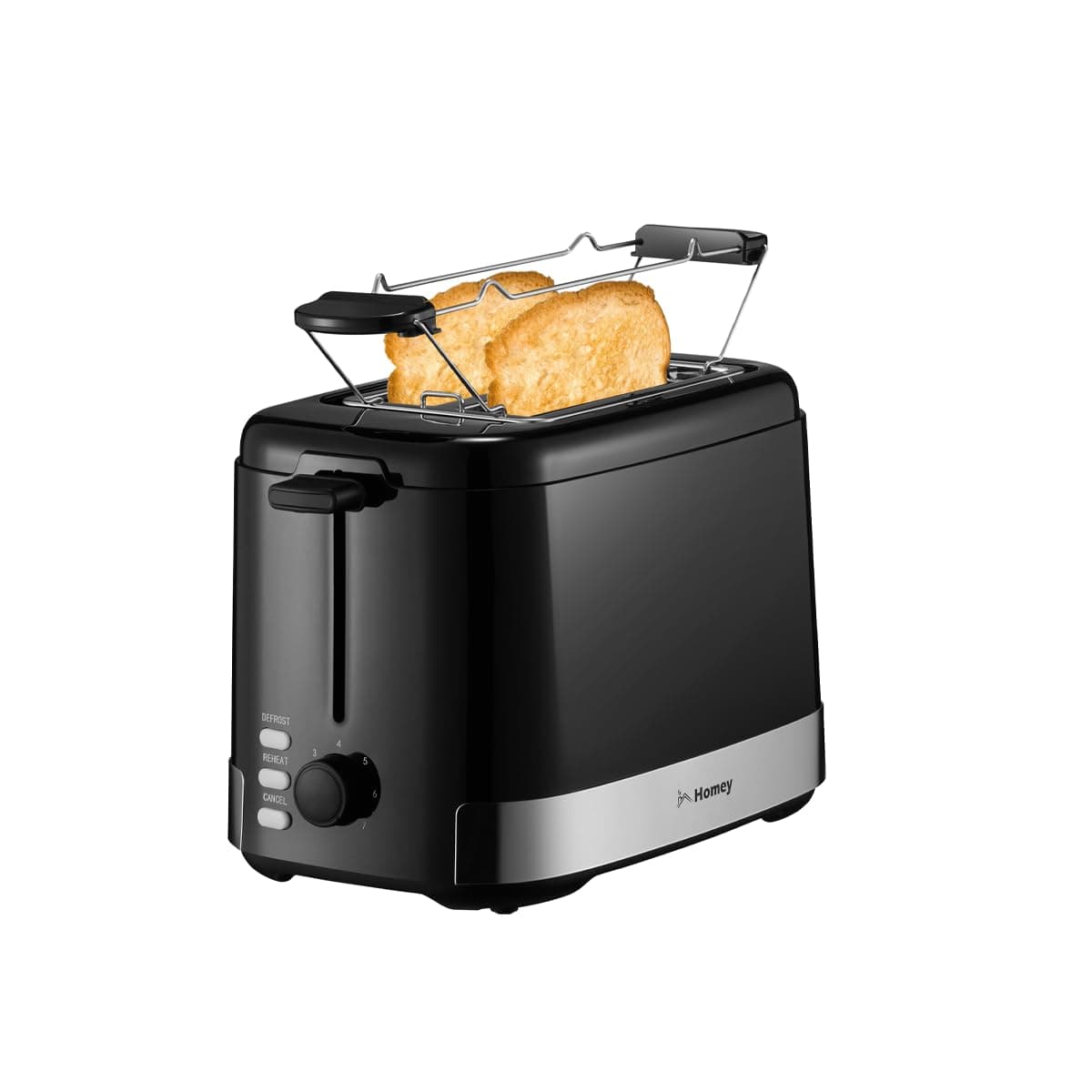 Homey Black Toaster