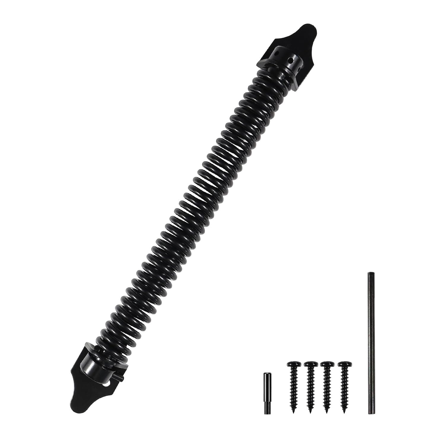 Heavy Duty 14in Outdoor Gate - Self Closing, Adjustable Tensioner, Automatic Closure - 1 Pack