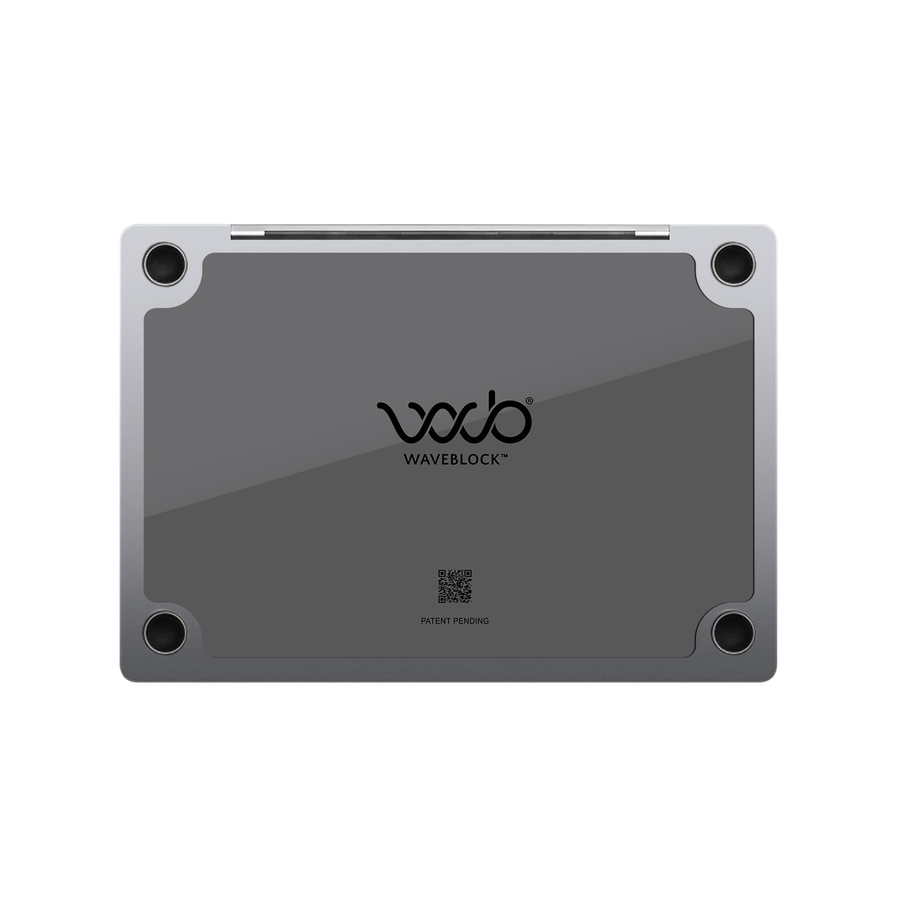 Sponsored Ad - WaveBlock Protection Sticker for MacBook Pro 13", Harm Blocker for Laptop, 5G Shield Reduction, Fits Beneath Case, Tested in FCC Certified Lab