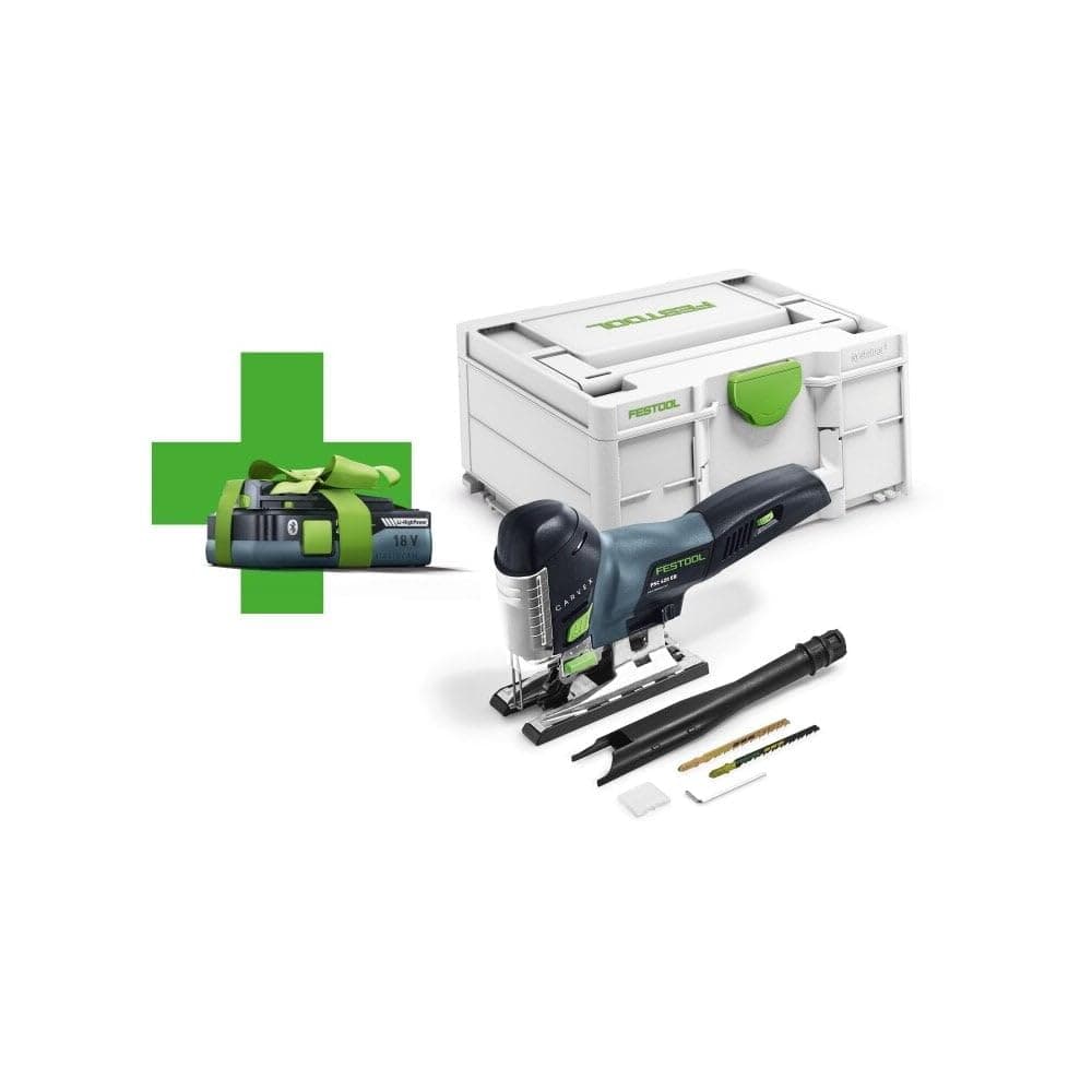 FestoolCordless Pendulum Jigsaw PSC 420 EB-Basic-4,0 Carvex