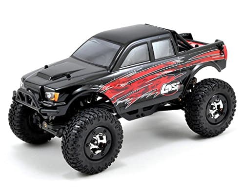 Losi B0238T1 1/24 Micro 4x4 Trail Trekker RTR: Black by Team Losi