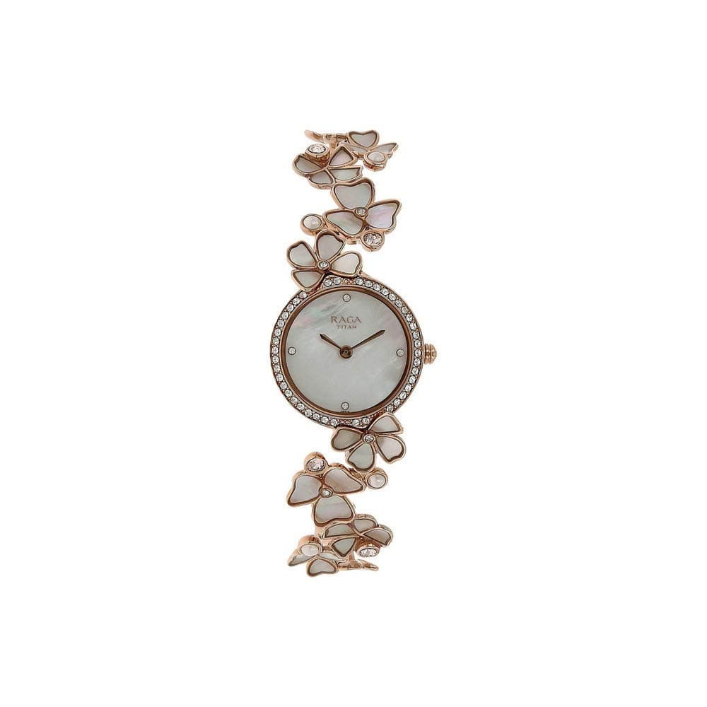 Titan Raga Analog Mother of Pearl Dial Women's Watch NM95030WM01/NN95030WM01/NP95030WM01