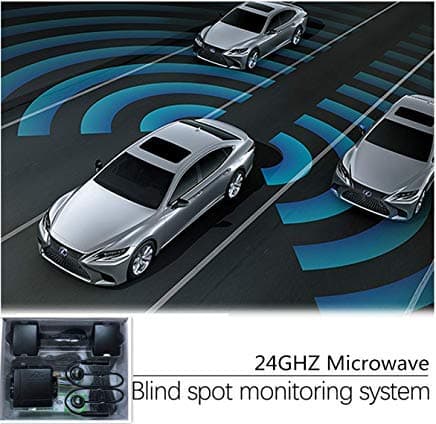 Radar Based Blind Spot Sensor and Rear Cross Traffic Alert System, BSD, BSM, 24GHZ Microwave Radar Blind Spot Detection System