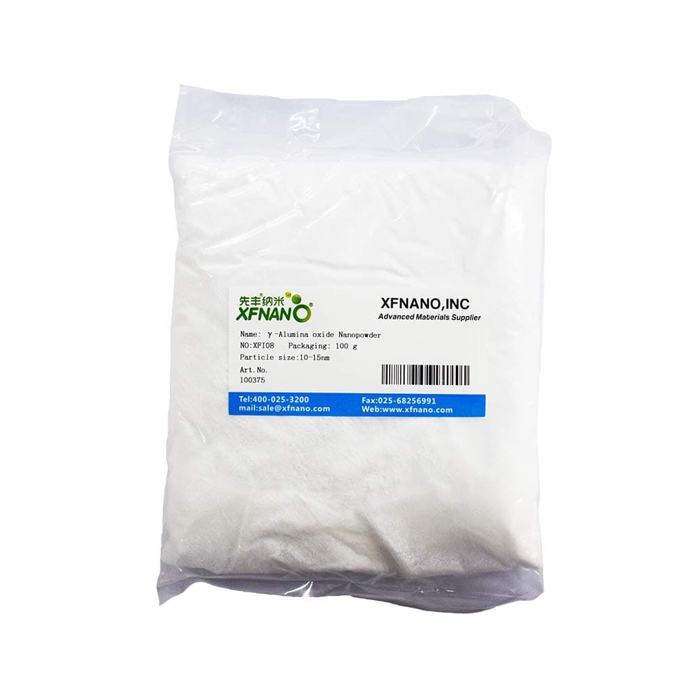 Research Grade Gamma Phase 10-15nm Nano Aluminium Oxide Powder Alumina Nanoparticles Nanopowder with 99.9% Purity