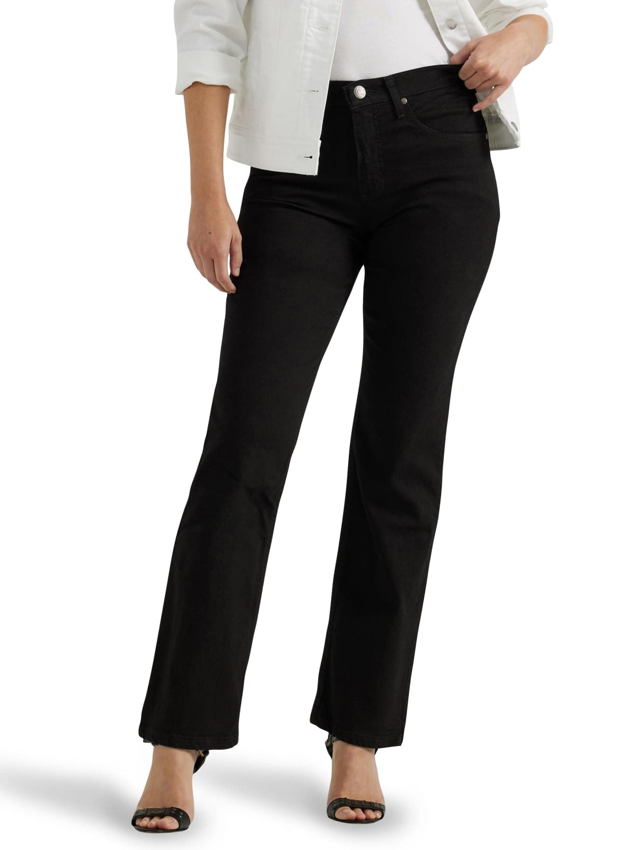 Riders by Lee Indigo womens Classic-fit Straight-leg Jean