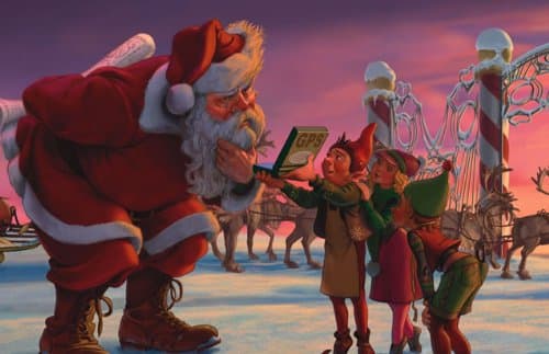 Santa Claus GPS Christmas Card Set of 10