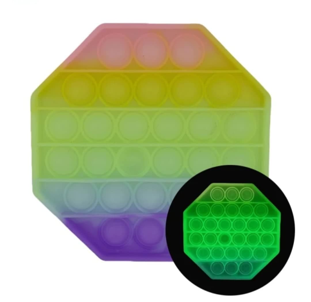 pop it Fidget Toys, pop it Fidget Toy Set | pop its Fidget Toys, pop it Toy, | pop Pit Fidget Toy, Rainbow pop it, Push pop Bubble Fidget Toy,Glow in The Dark (Apple Mac)