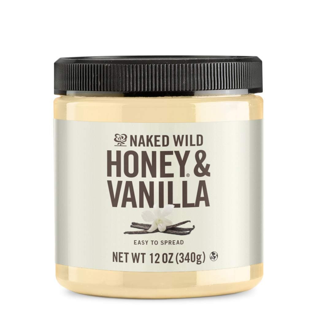 Naked Wild Vanilla Infused Honey, 12 Ounce