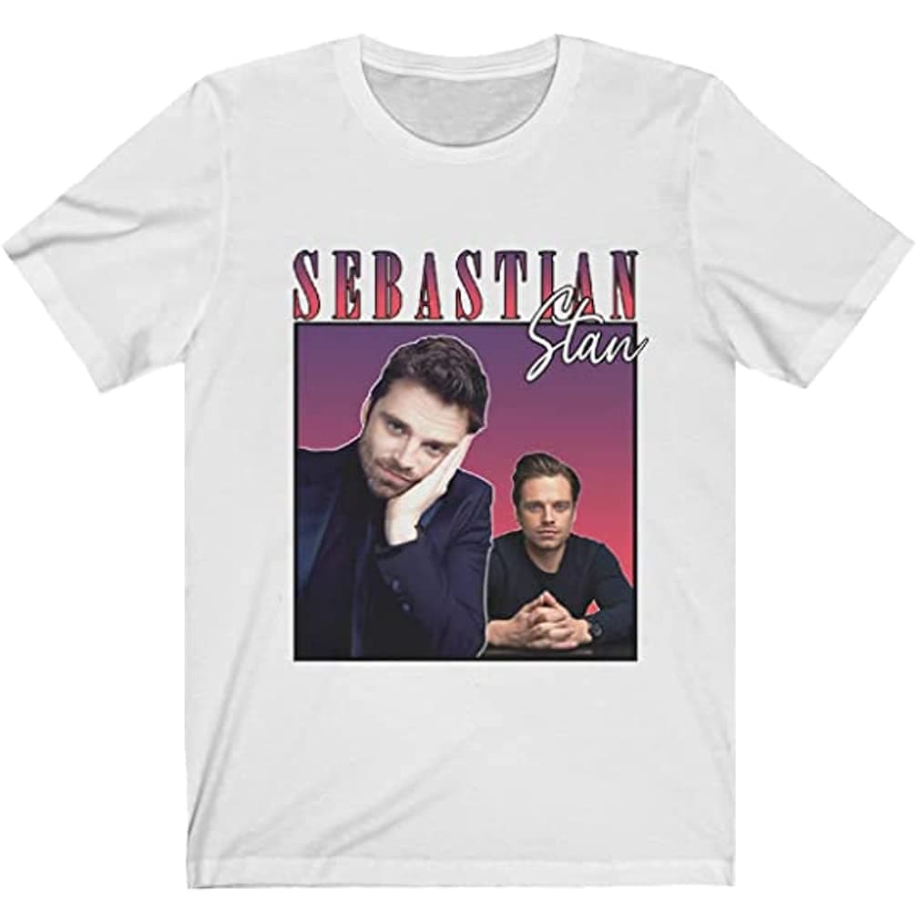 Vintage Shirt Sebastian Stan t-Shirt Quote Shirt
