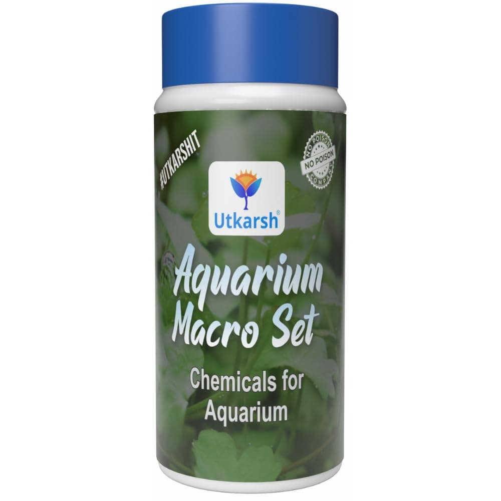 Aquarium Macro Set (Combination of Various Chemicals for Aquarium Plants), Provides Complete Macronutrient Solution for Healthy Aquarium Plants, Easy to Use & Safe (220 gm; Pack of 1)